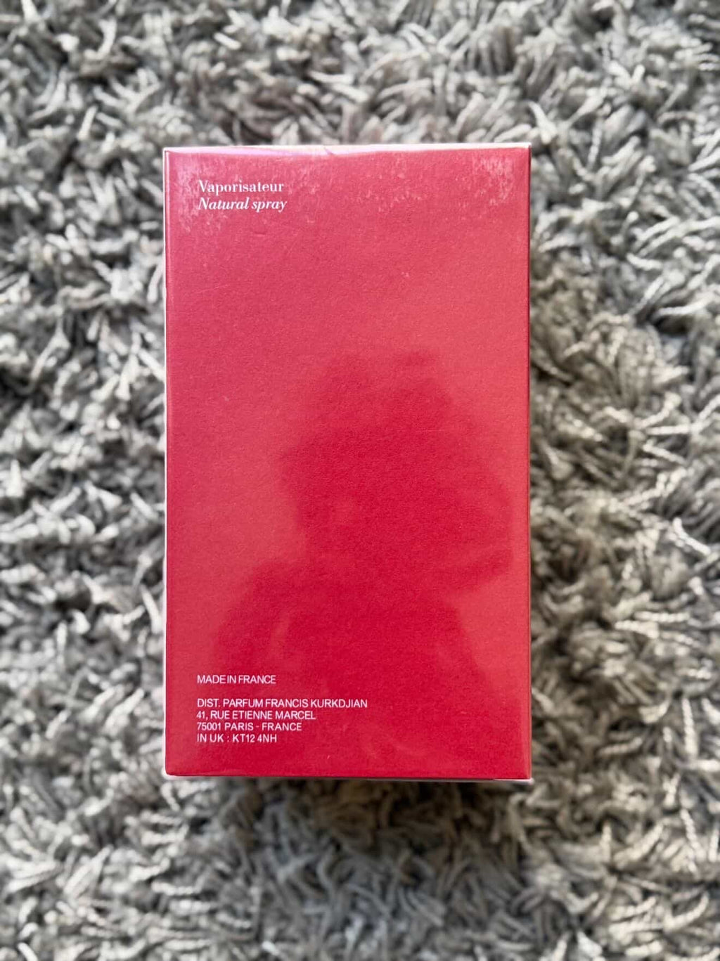 Maison Francis Kurkdjian – Baccarat Rouge 540 (Red Box)